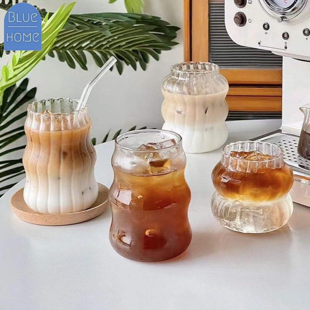 แก้วกาแฟ ทรงกลม สไตล์เกาหลี มีขนาดให้เลือก coffee cup #AM-0003