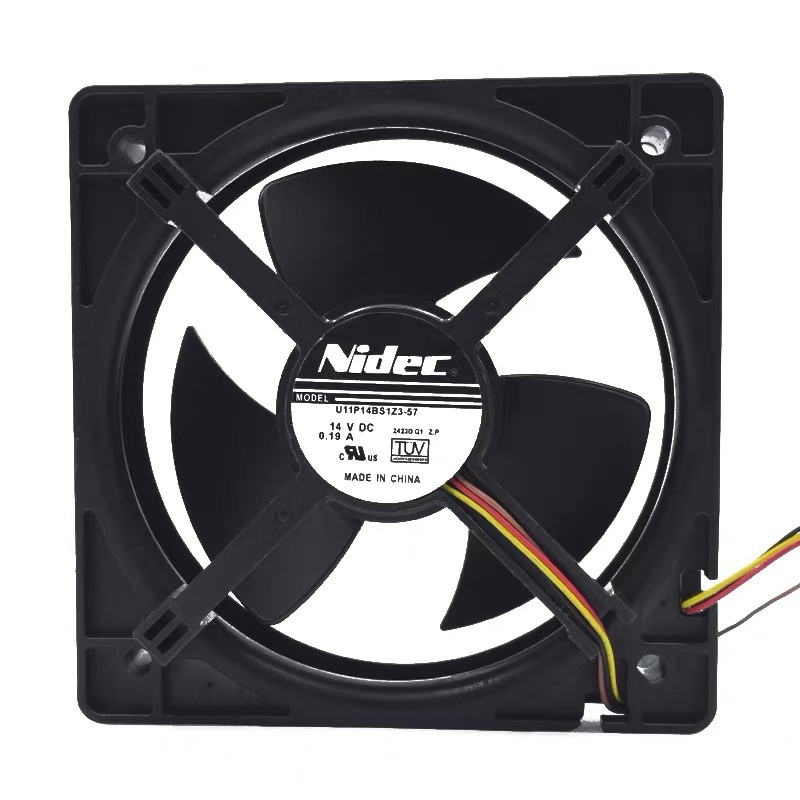 1 PC ตู้เย็นพัดลมระบายความร้อน DC14V 0.19A สําหรับ Panasonic U11P14BS1Z3-57 ตู้เย็นตู้แช่แข็งเปลี่ยน