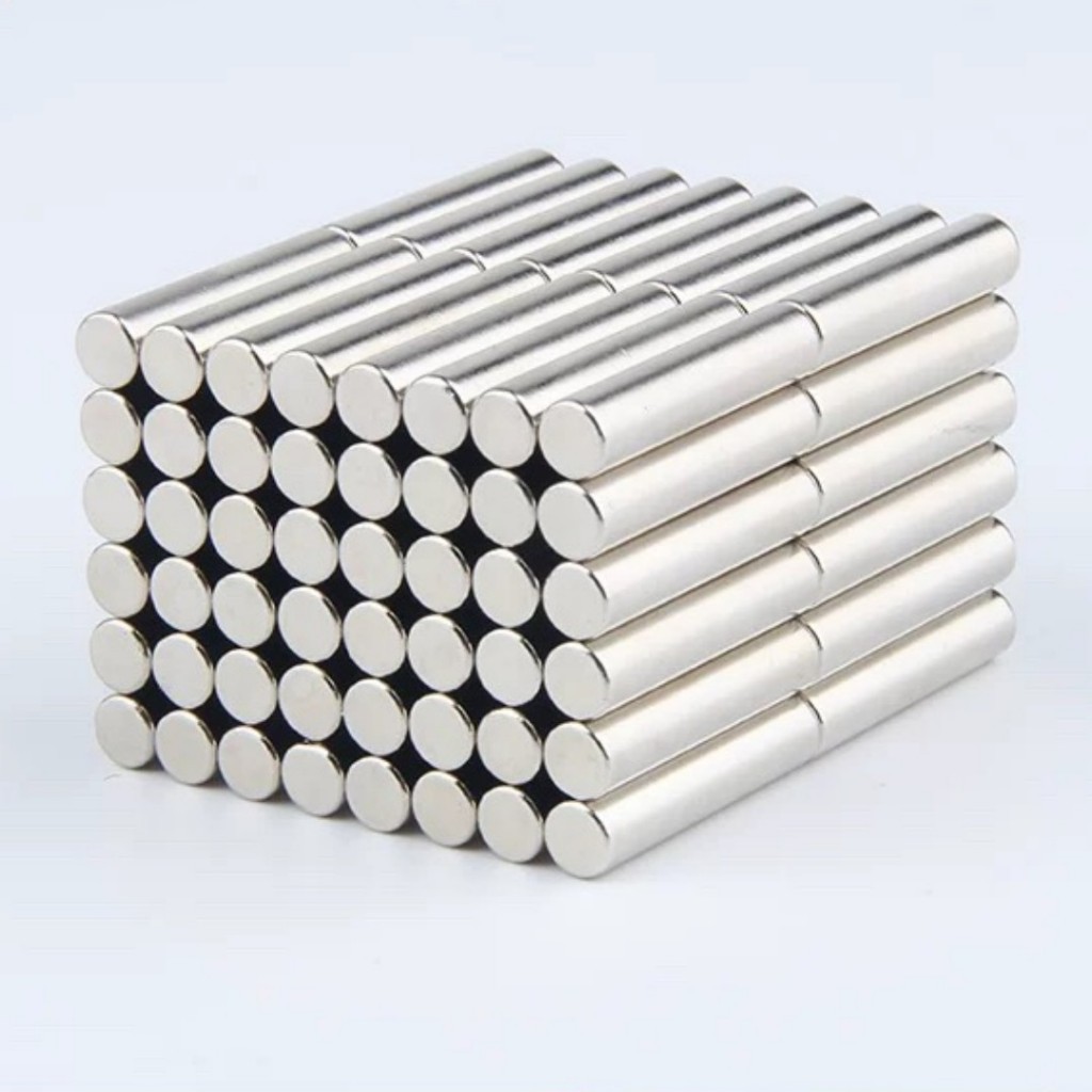 1ชิ้น แม่เหล็กนีโอไดเมียม 6x30มิล 6x25มิล Neodymium Magnet 6x30mm 6x25mm แม่เหล็ก ทรงกระบอก 6*30mm แม่เหล็กแรงสูง