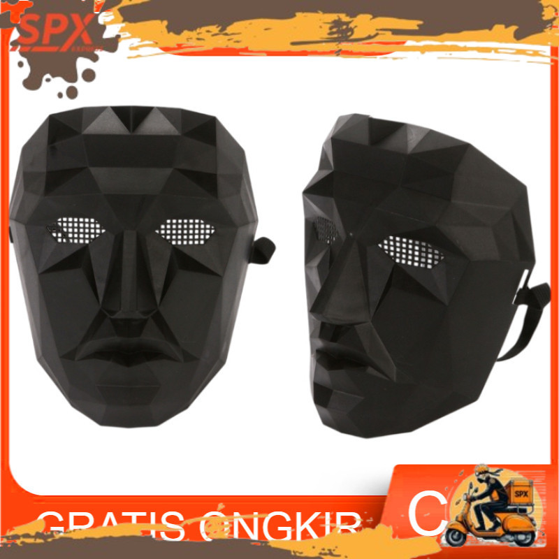 น่ารักของเล่นเด็ก 1720S (WL77959) FRONT MAN MASK Front Man คอสเพลย์หน้ากากของเล่นเกมปลาหมึกสําหรับเด