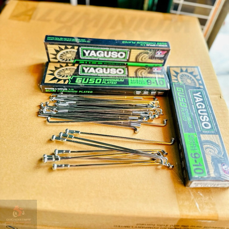 Yaguso Thailand Chrome Plug 9/10 พร้อม Nova สําหรับรถทุกรุ่น 184 157 149. DoChoiXeMayShop