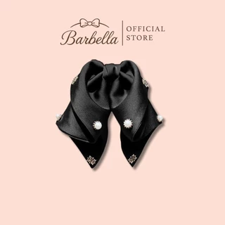 Barbella โบว์ติดผมสไตล์เจ้าหญิง ประดับไข่มุก เพชรหรู รุ่น Victoria (BB085)