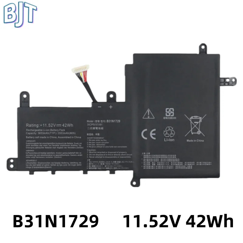 ไม่ ture Link pre Link B31N1729 แบตเตอรี่แล็ปท็อปสําหรับ ASUS VivoBook S15 S530 S530F S530FA S530FN 