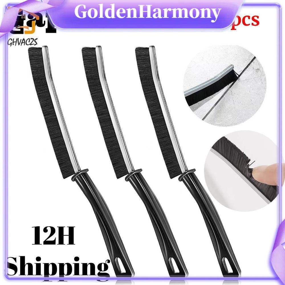 COD❤ Efeed【✅จัดส่งภายใน 12 ชั่วโมง】แปรงอเนกประสงค์ 1\2\3 ชิ้น ด้ามโลหะผสม ลวดไนลอน แปรงขัดมุมแห้ง เค