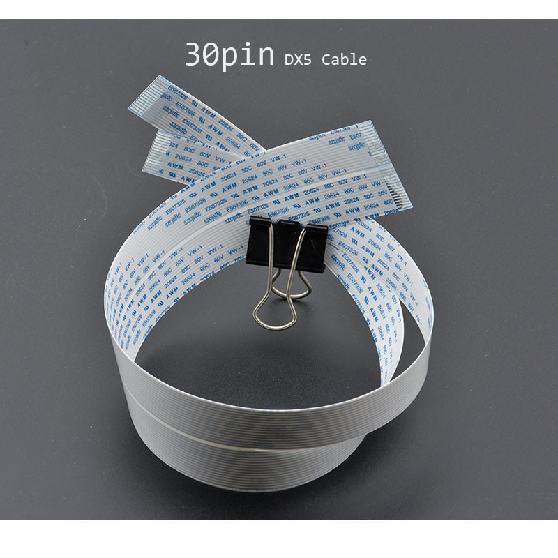 10PCS สําหรับ Epson DX5 หัวพิมพ์สาย FFC สายเคเบิลข้อมูลแบนสําหรับ Skycolor Allwin Xuli Aifa Witcolor