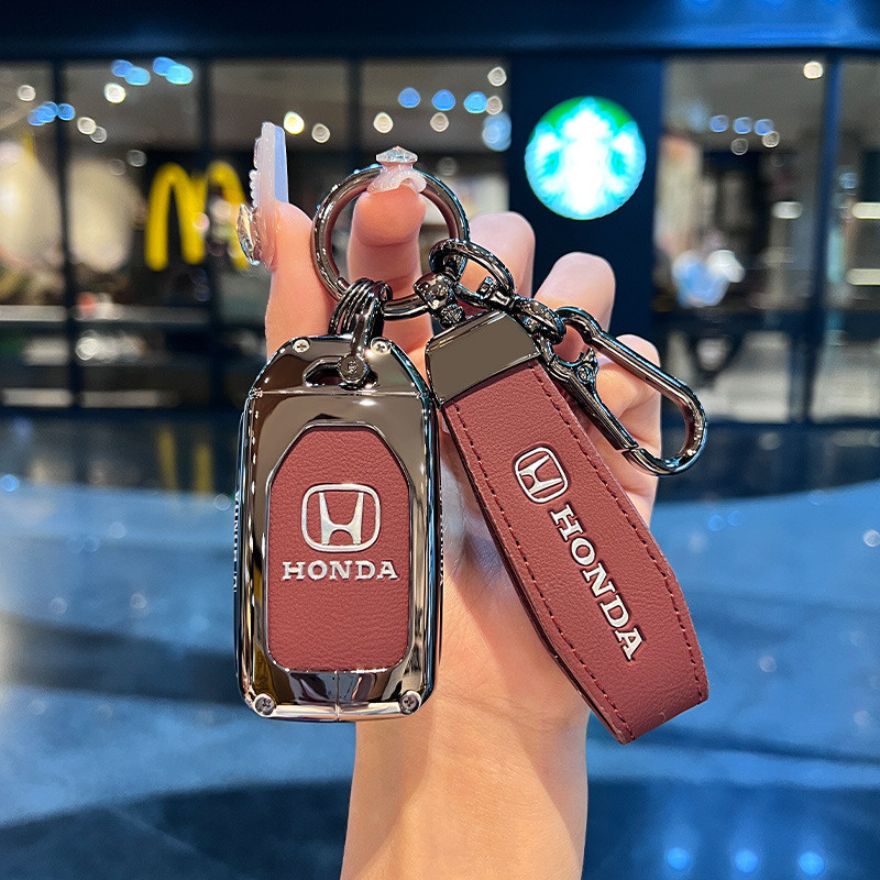 พวงกุญแจ Honda HRV 2022 2023 2024 2025 JAZZ 2020 city 2016 2017 2018 BRIO AMAZE กรอบกุญแจ