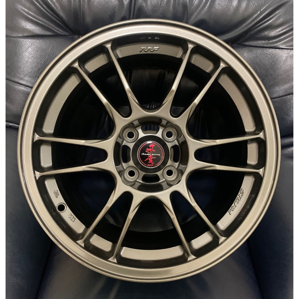 ล้อแม็ก ขอบ15 Advanti N718 15X8.0 4H100 ET+25 สีเทา🎏ราคาชุด4วง✅ แถมจุ๊บลมยาง👍 มีประกันนาน 365 วัน✅❤️