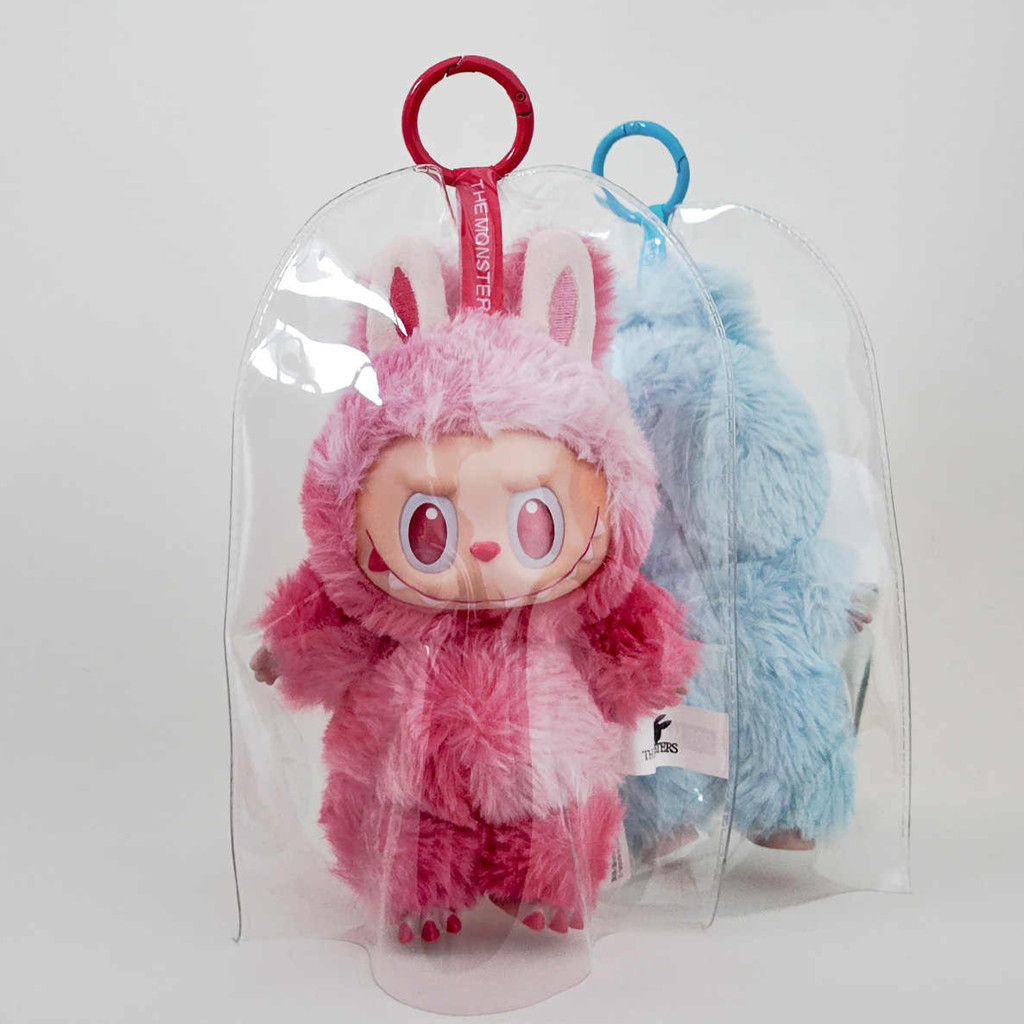 (ไม่มีตุ๊กตา) สําหรับ Labubu / ตุ๊กตา PVC กันน้ํา Anti-สกปรก Mini เสื้อกันฝน Outing ป้องกันฝุ่นโปร่งใสป้องกัน ราคา ถูกที่สุด ดีลบีเคเค แกลเลอรีภาพที่ 2