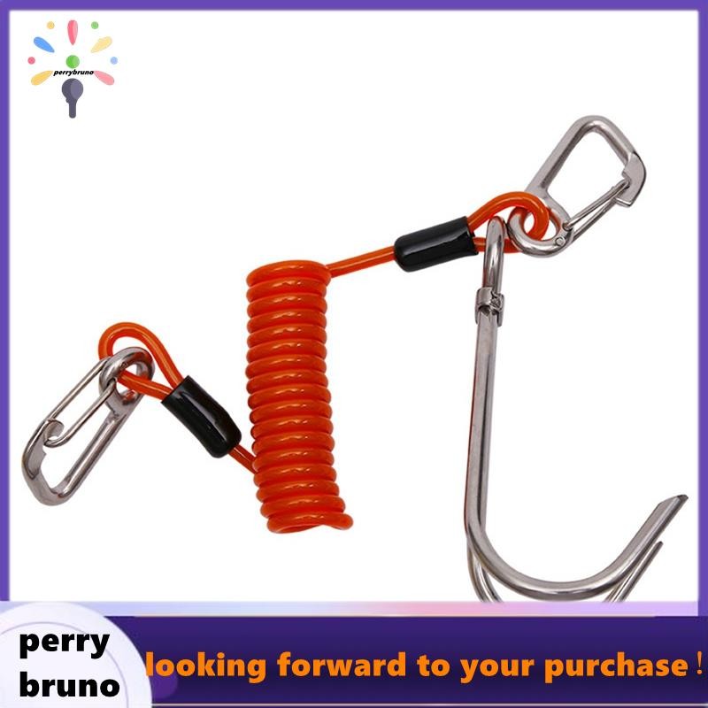 สแตนเลส Reef Hook Dive Safety Accessory สีส้ม