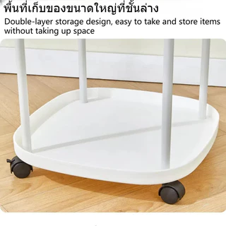 โต๊ะข้างโซฟา 2 ชั้น มินิมอล โต๊ะข้างเตียง ชั้นวางของขนาดเล็ก เหมาะสำหรับห้องคอนโด สไตล์นอร์ดิก โต๊ะชา