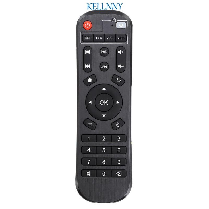 Kelln Media Player รีโมทคอนโทรลเปลี่ยนรีโมทคอนโทรลสําหรับ Android กล่อง H96 H96 PRO + H96 MAX H2 H96