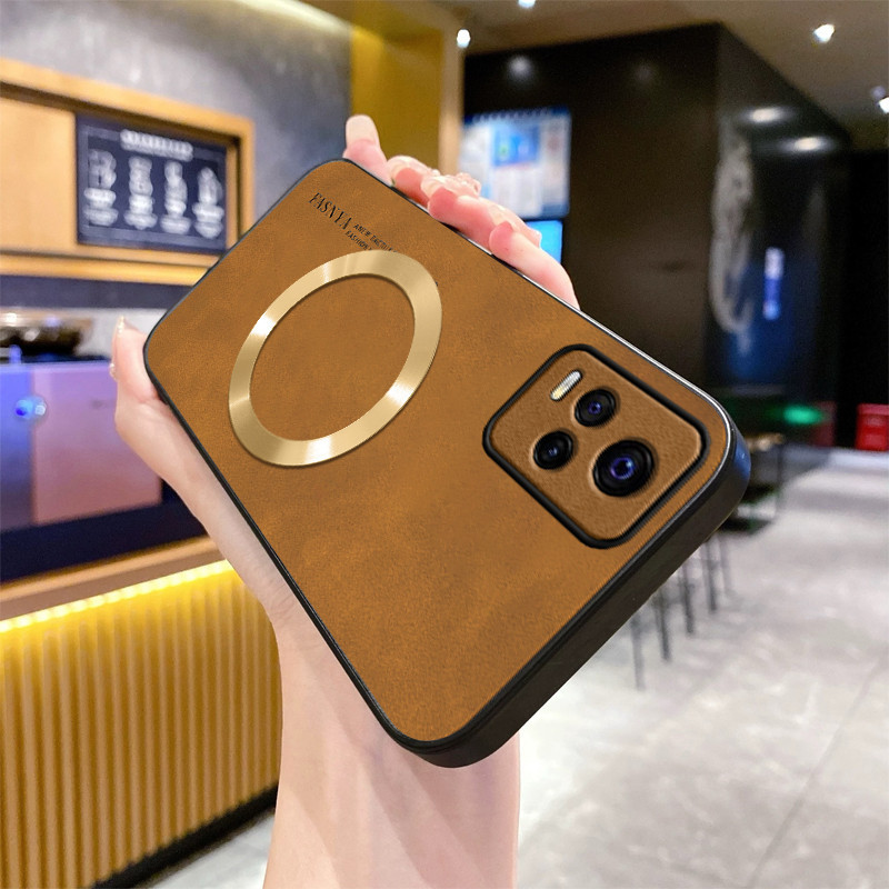 ปลอก vivo v20 v20 pro v23e v23 5g v21 5G v21e 4G เคสโทรศัพท์ Soft edged anti slip แหวนดูดแม่เหล็กสําหรับฝาครอบดูดซับแรงกระแทก ybpjscxq
