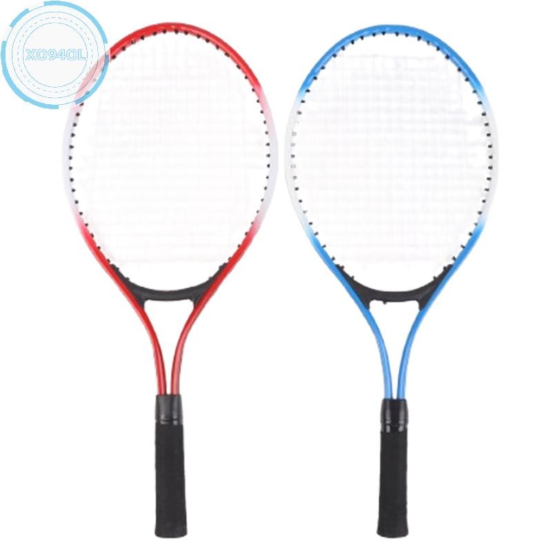 Xo94ol 1 PC เด็กไม้เทนนิสการฝึกอบรมเทนนิส Racquet เด็ก Interactive กันกระแทกเริ่มต้น Racquet Unisex TH