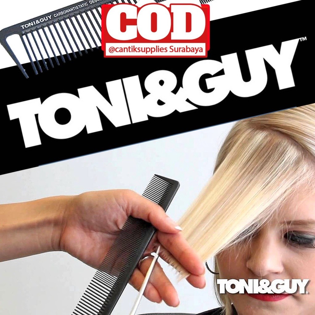 TONY&GUY COMB / TONY & GUY หวีร้านทําผมร้านตัดผม
