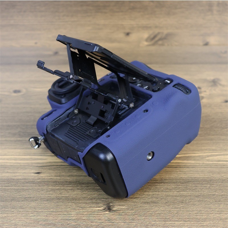 สําหรับ Nikon Z9 ซิลิโคนนุ่มกล้องกันฝุ่นป้องกัน Z9 ฝาครอบ Scratchproof กระเป๋า Anti-slip ลิ้นจี่เนื้