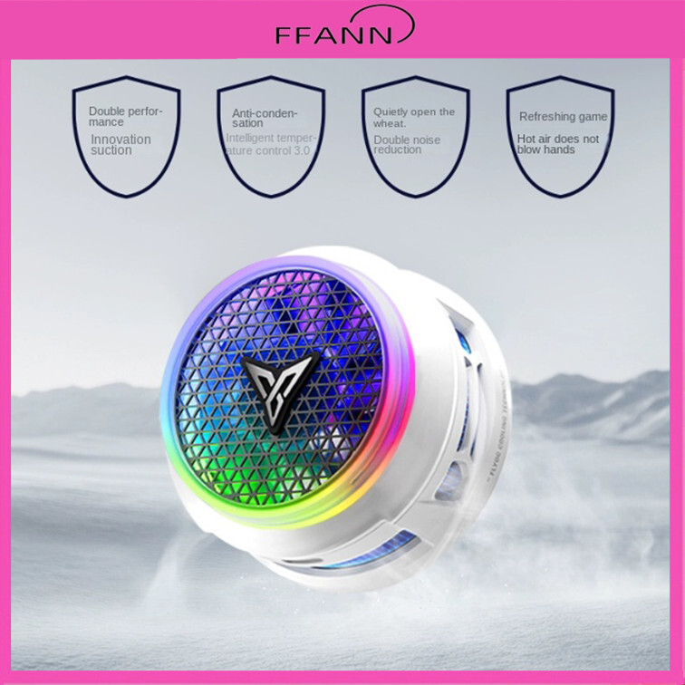 Flydigi Magnetic ฮีทซิงค์ B8X อ่างความร้อนดูดสําหรับโทรศัพท์สําหรับเล่นเกม