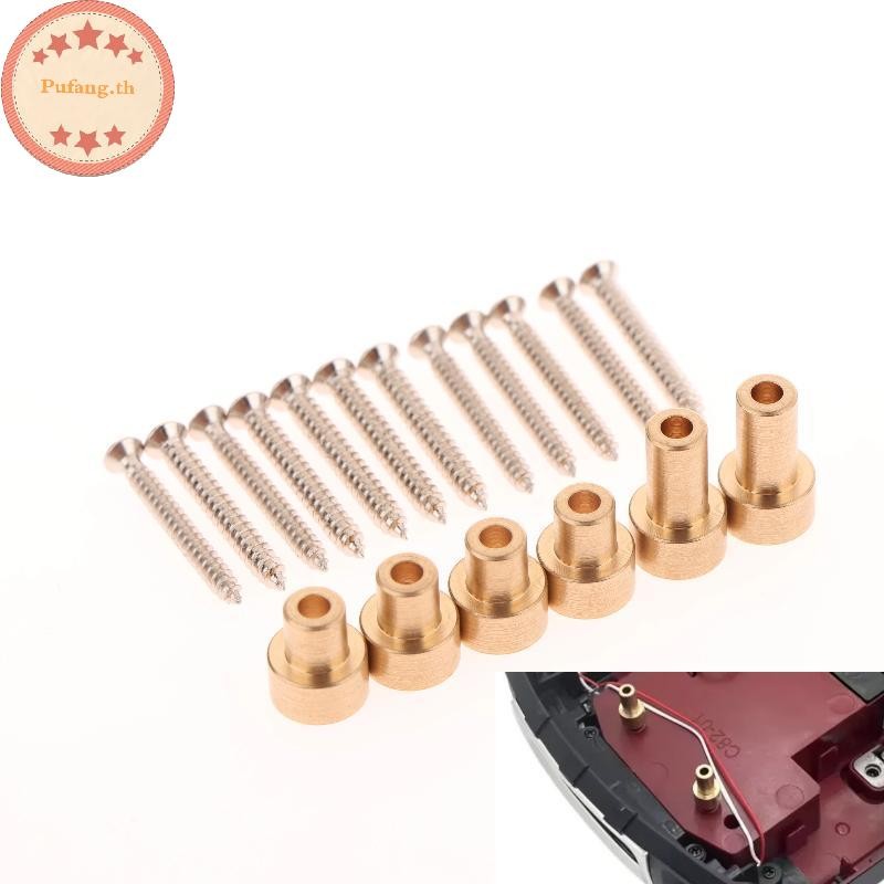 PUFANG 1 ชุด MN82 LC79 เปลือกรถทองเหลืองยกคอลัมน์ความสูงวงเล็บสําหรับ 1/12 ดัดแปลงล้อใหญ่อะไหล่พิเศษ