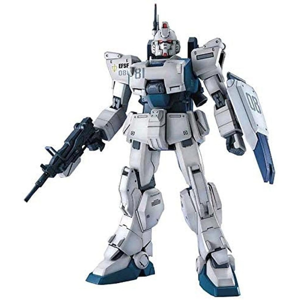 MG Mobile Suit Gundam 08MS Team RX-79(G) Ez-8 Gundam Easy Eight 1/100 Scale Pre-painted Plastic Mode