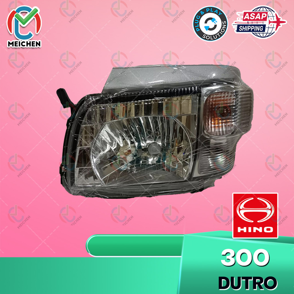 Hino DUTRO ไฟหน้า Toyota DYNA ฮีโน่ 300 130 136 WU302 2009-2018 ไฟหน้า ไฟหน้า ไฟหน้า ไฟหน้า ไฟหน้า ไ