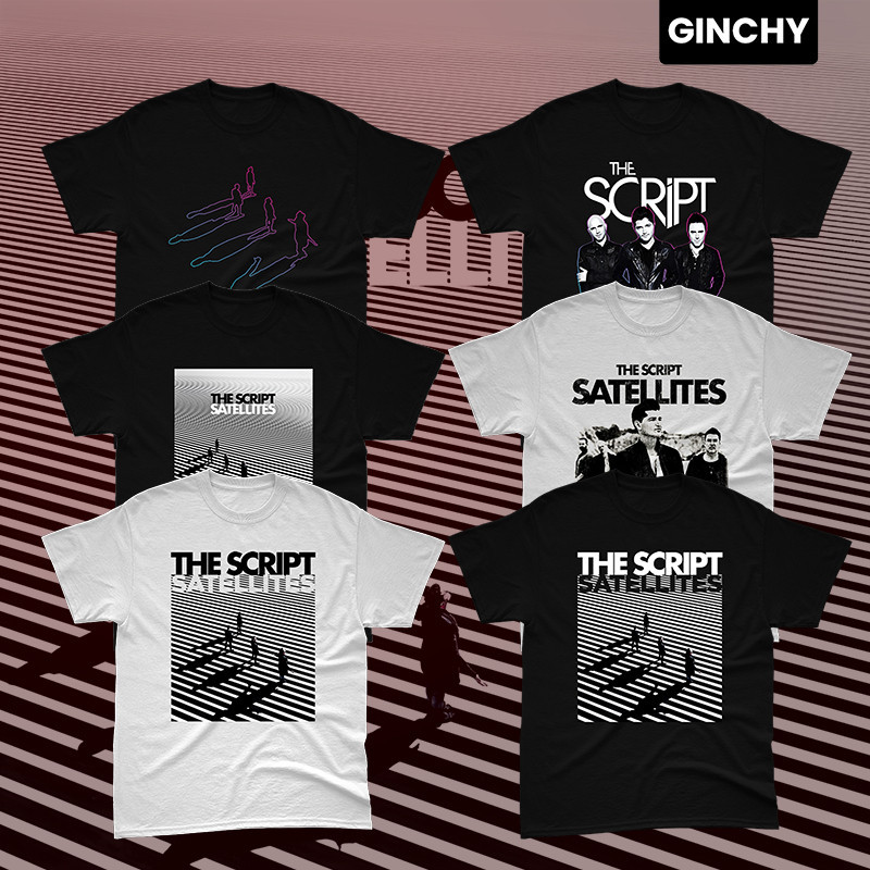 เสื้อยืดแรงบันดาลใจจาก Danny O'Donoghue | The Scriptions World Tour Asia 2025 | Unisex