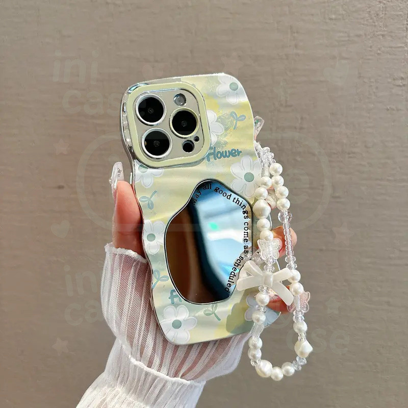 ฮิฮายู แรงม้า ⭐พรีเมี่ยม⭐ สําหรับ Infinix Aesthetic Mirror Case Infinix Hot 10 LITE 9 10 11 PLAY 20 