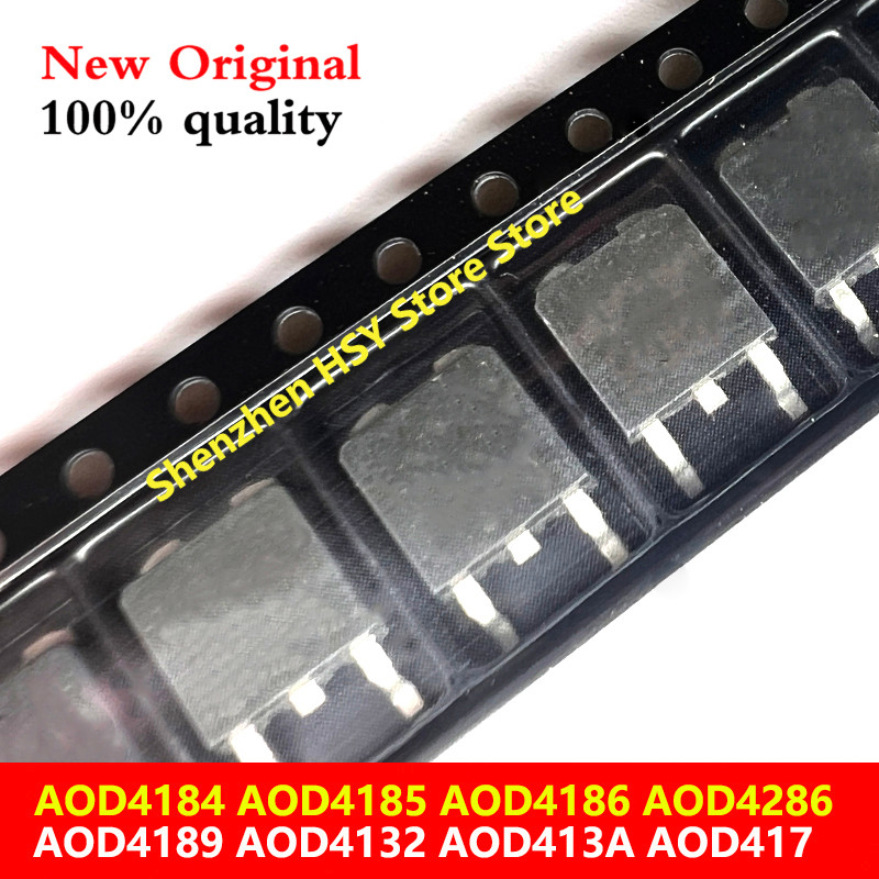 (10 ชิ้น) 100% ใหม่ AOD4184 AOD4185 AOD4186 AOD4286 AOD4189 AOD4132 AOD413A AOD417 D4184 D4185 D4186