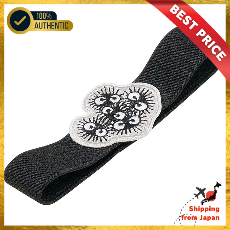 Skater Embroidered Lunch Belt – Ghibli My Neighbor Totoro Makkuro Kurosuke【Direct from Japan】
