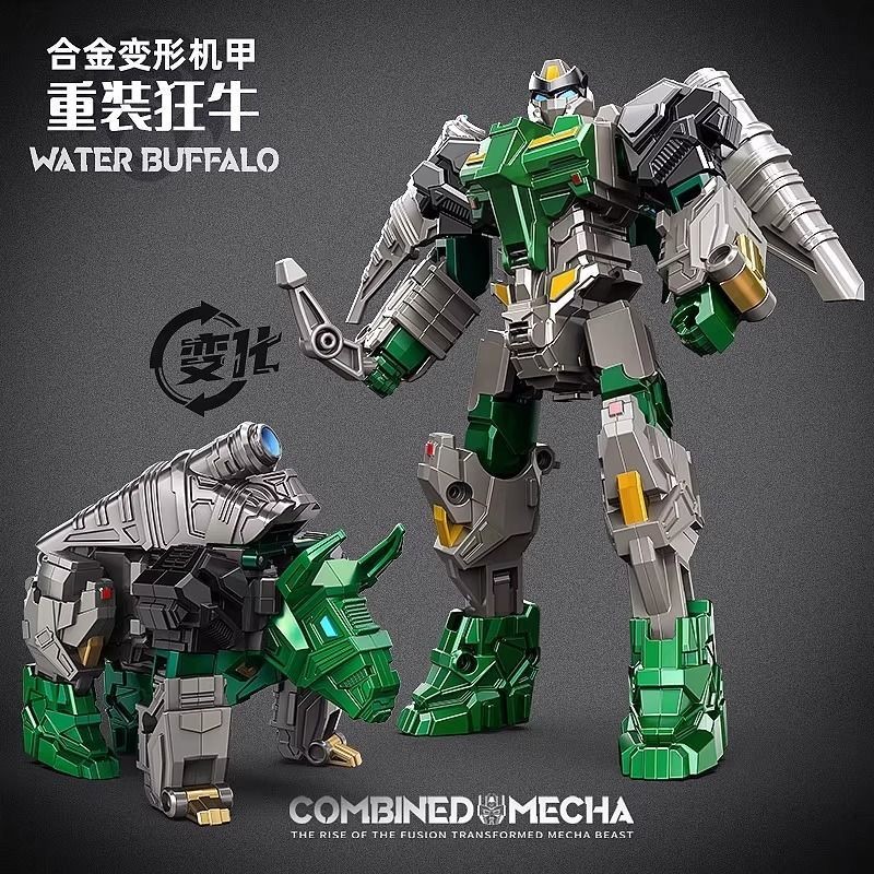 Kaiyuhe Transforming Brave Beast Transforming Gang ดูดบรรจุภัณฑ์ Overlord Thunder War Tiger