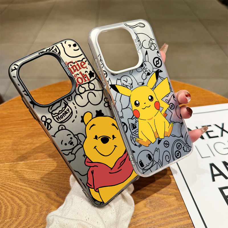สำหรับ OPPO A18 A38 A15 A15s A60 A35 A17 A17K A79 5Gสติชและพี่สาวน่ารัก OPPOA57(4G) A77 A77S(4G)