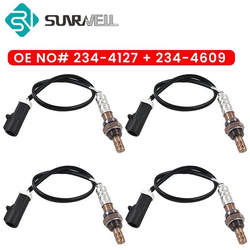 4 pcs O2 เซนเซอร์ออกซิเจน 234-4127 234-4609 สําหรับ 2001-2008 Ford Expedition F-150 ต้นน้ํา & Downst