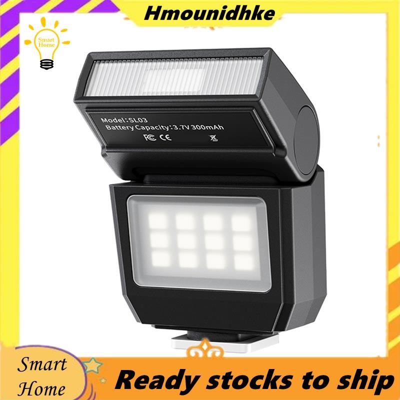 Mini Flash Speed Lite กล้องไฟแฟลชสําหรับสําหรับกล้อง DSLR Vlog การถ่ายภาพกลางแจ้ง A