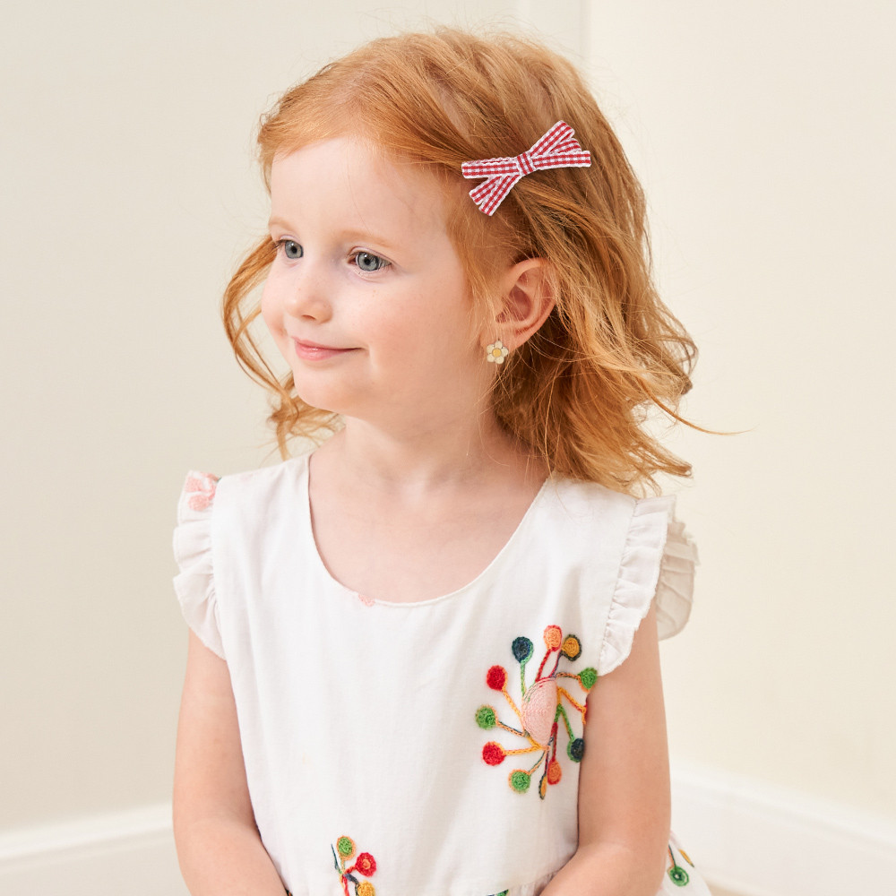 อุปกรณ์แต่งผมสำหรับเด็ก 2 ชิ้น สไตล์บัลเล่ต์ มินิกุษณะและริบบิ้นถัก - รูปที่ 2