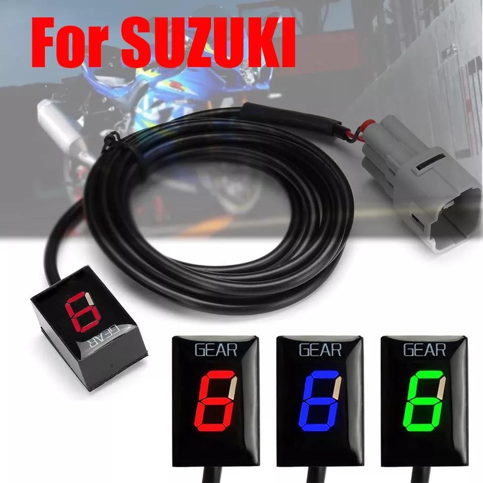 WA 1-6 Gear Indicator For Suzuki RM-Z250 RM-Z450 RMX450Z vz1500 sv1000 vlr1800 Boulevard C50 Motorcy