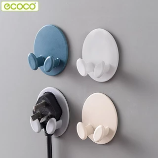 Ecoco ที่แขวนสายไฟ คลิปหนีบสายไฟ ที่หนีบเก็บสายไฟ จัดระเบียบปลั๊กไฟ ตะขอเกี่ยว แขวนสายไฟ