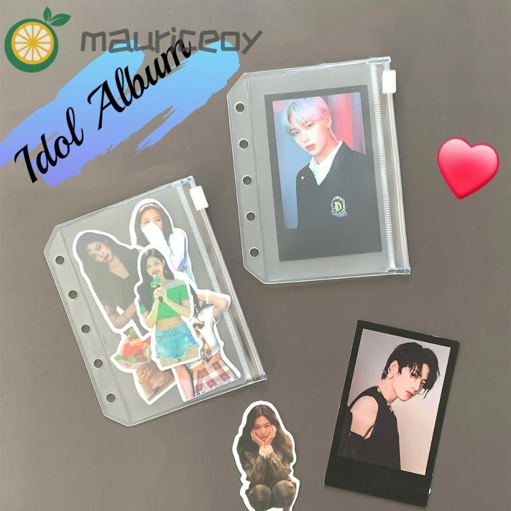 MAURICEOYA 10 ชิ้นเกลียว Binder Divider หน้าแยก, M5 5 หลุมเติมเกลียว Page Binder Indexing การ์ด, Mat