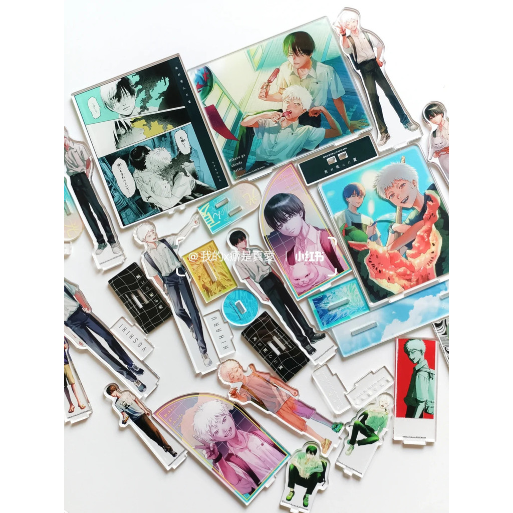 Hikaru อะคริลิคฤดูร้อน Hikaru Died รูปจอแสดงผลอะนิเมะสินค้าคอลเลกชันตกแต่งโต๊ะเครื่องประดับ Accesorios