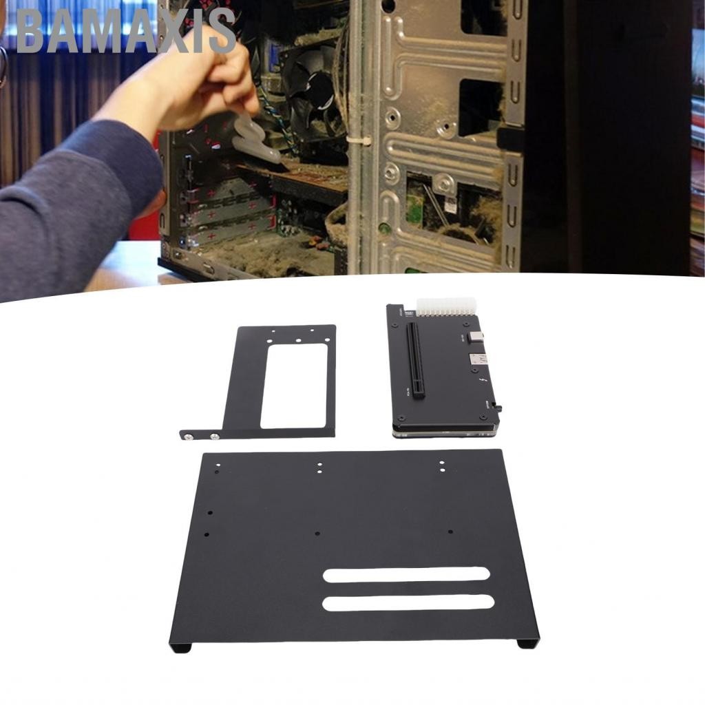 Bamaxis BAMAXIS-TH GUGXIOM ภายนอก GPU ที่พอดีกับ Thunderbolt 3 4 USB 4.0 PCIE 16X SLOT MINI EGPU ATX