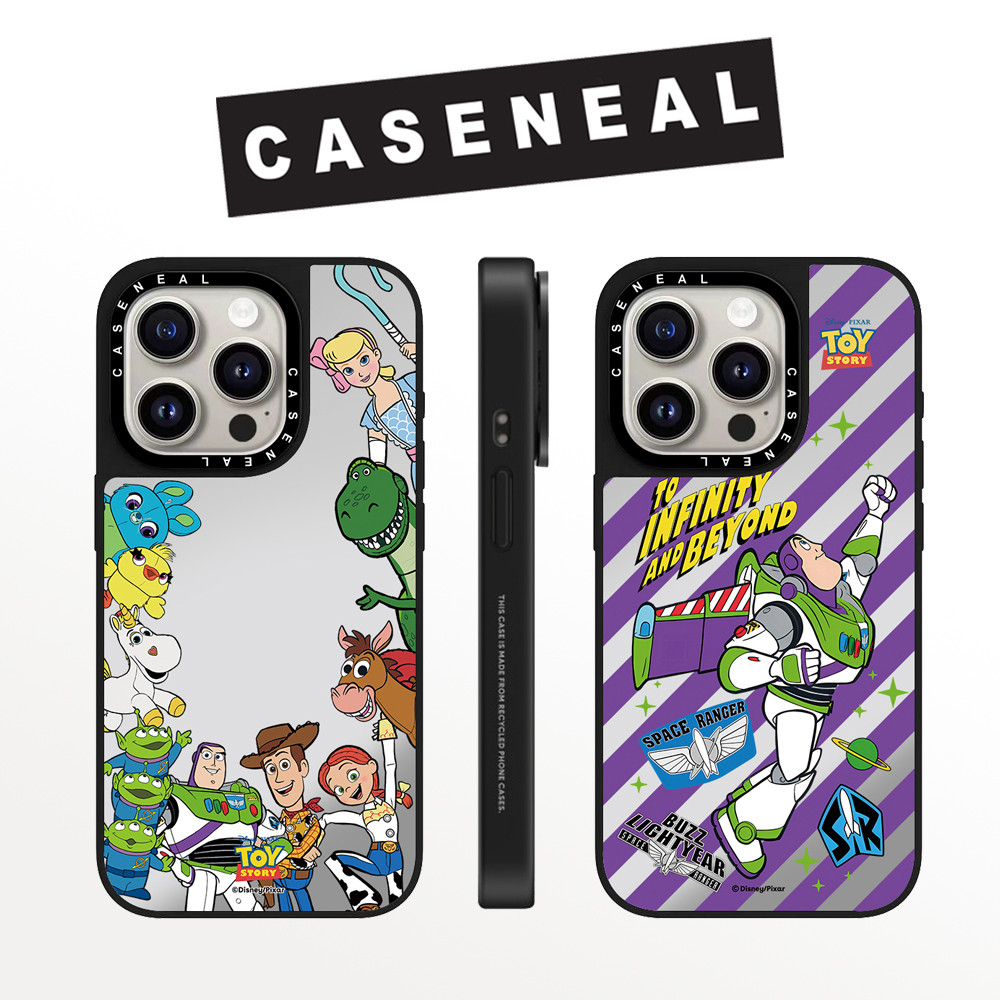 Drop proof CASENEAL เคสโทรศัพท์สําหรับ iPhone 16promax 16pro 16 15Pro 15promax 14promax 13 13promax พิมพ์ด้านข้างเคสแข็ง Toy Story 12promax เคส iPhone 11 คุณภาพสูง