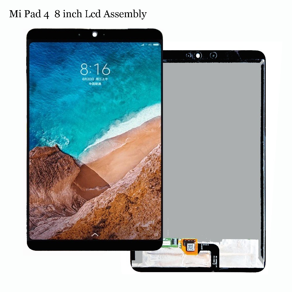 ใหม่ 8 "นิ้วสําหรับ Xiaomi Mi Pad 4 MiPad4 Mipad 4 MIUI จอแสดงผล LCD + หน้าจอสัมผัส Digitizer Full A