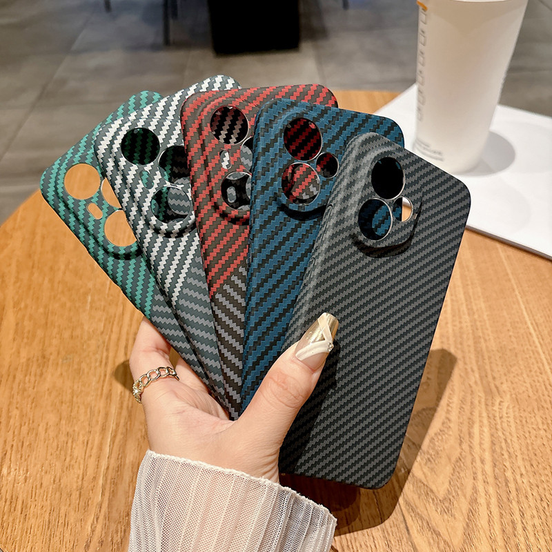 สําหรับ Honor 400, 400 Pro Global Case ELVEV หรูหราคาร์บอนไฟเบอร์รูปแบบ Soft TPU Anti-fall ป้องกันฝาครอบโทรศัพท์