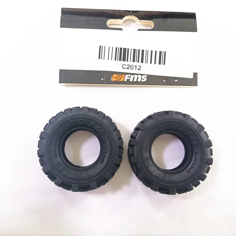 FMS 1:18 Atlas 6x6 ยาง (2 ชิ้น) C2012 RC อะไหล่รถยนต์สําหรับ 1/18 Atlas 6X6