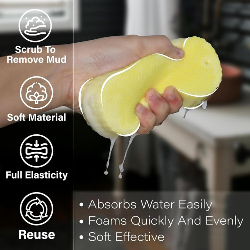 3d Exfoliating ฟองน้ําอาบน้ําสําหรับเด็กแปรงทําความสะอาดนวดตัวอเนกประสงค์สําหรับอาบน้ํา