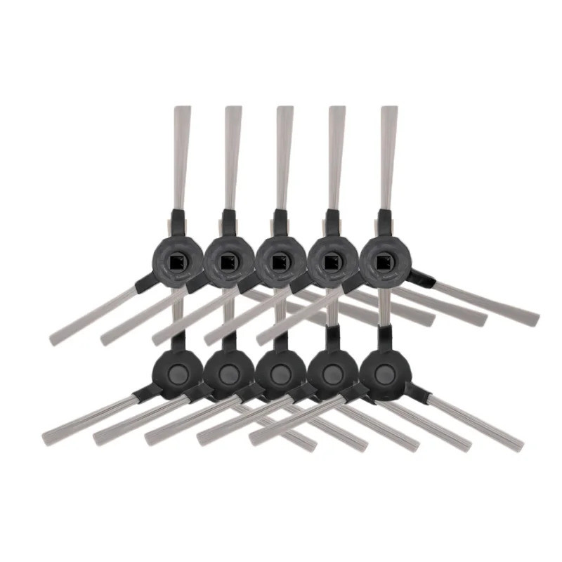 10pcs เครื่องดูดฝุ่นแปรงด้านข้างสําหรับ Kitfort KT-552-2 KT-5552-1 หุ่นยนต์เครื่องดูดฝุ่นอุปกรณ์เสริ