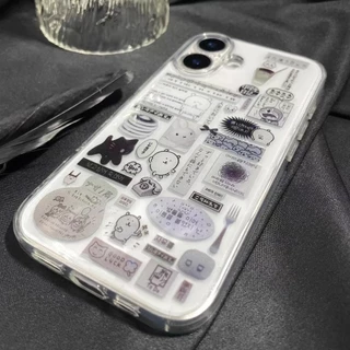 โปร่งใส จัดส่งจากประเทศไทย หมีขาวเล็ก for iPhone เคสไอโฟน 11 12 13 14 15 16 PLUS PRO MAX X XS MAX XR 7/8PLUS แอปเปิ้ลโทร