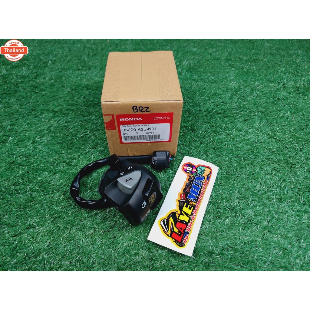 สวิทช์แฮนด์ ด้านซ้าย แท้ศูนย์เิกใหม่ HONDA คลิก-160 click160i รหัส 35200-K2S-N01