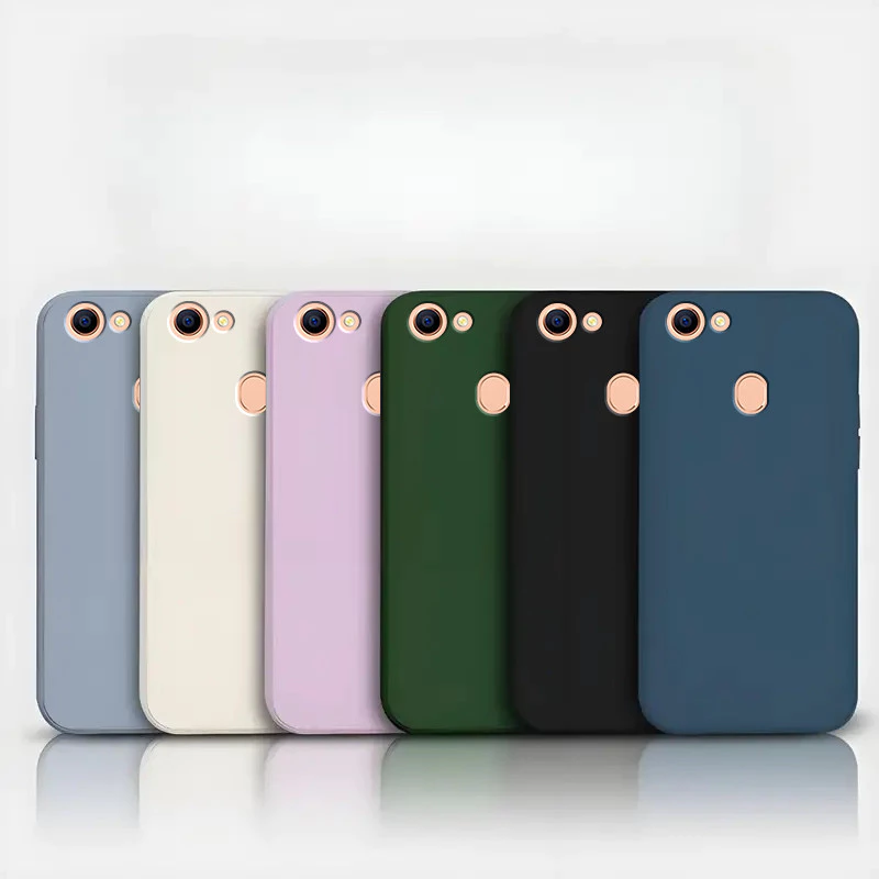 OPPO F7 F5 เคสโทรศัพท์ซิลิโคนสีทึบ YT