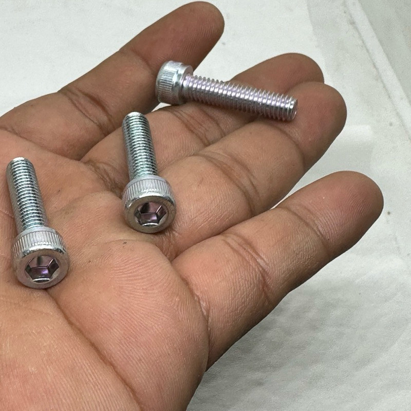 RS BOLT 10 KEYS L ยาว 2.5ซม. M6x25 เหล็กเดิม