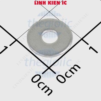 [50 ชิ้น]- วัดยาวปิดผนึก M3 X 10 มม. หนา 0.8 มม. Linhkien IC เหล็กคาร์บอน