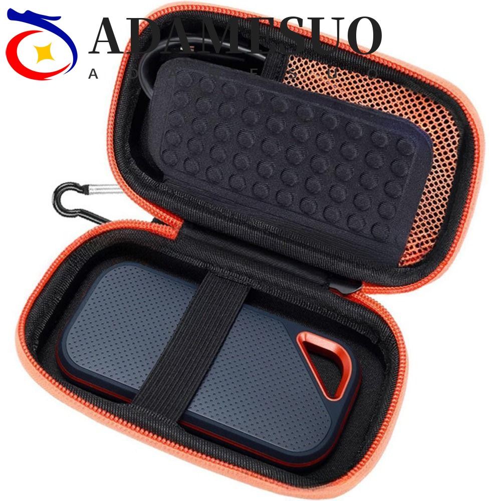 ADAMESUO Hard Disk Case, SSD Storage กันกระแทกฮาร์ดดิสก์กล่องป้องกัน,พกพา EVA มัลติฟังก์ชั่นหูฟังกระเป๋าหูฟัง