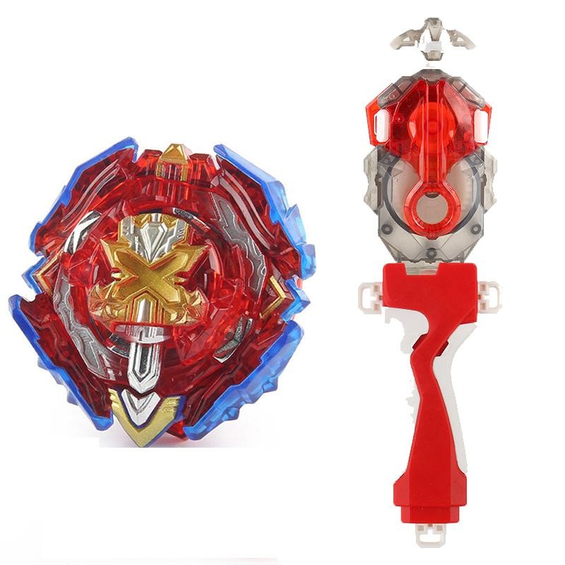 Gyros Burst B-200 Xiphoid Xcalibur Gyros พร้อม Launcher ของเล่นเด็กสําหรับเด็กปั่น